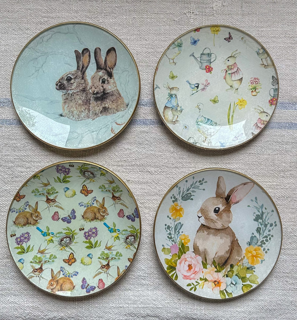 Plato PAN set conejos A