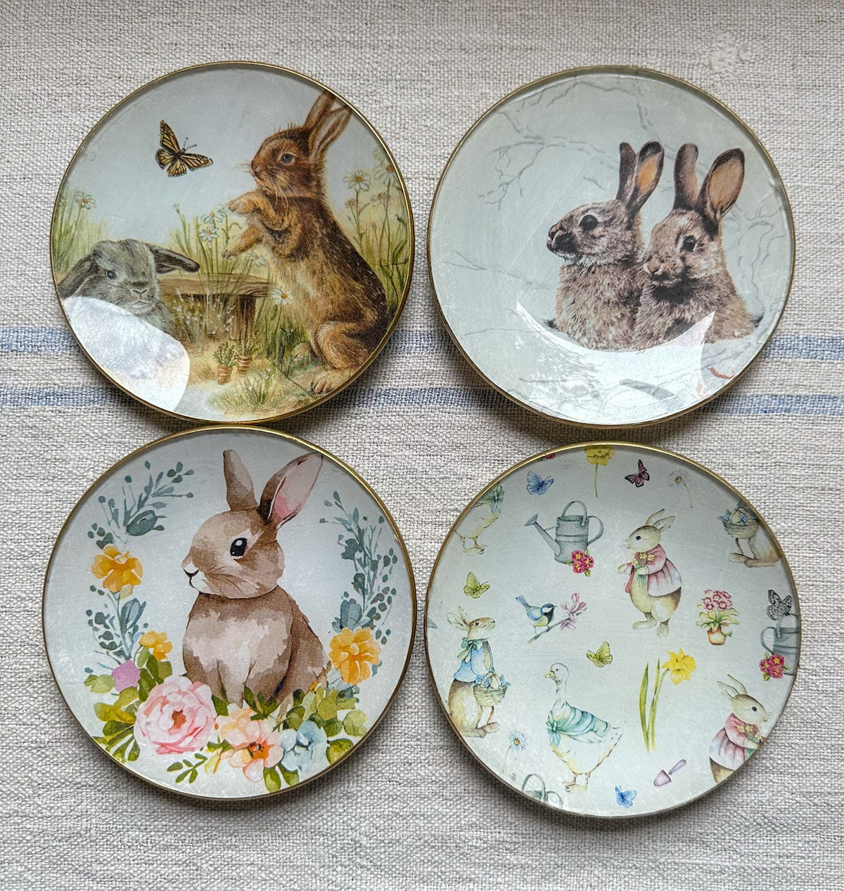 Plato PAN set conejos B