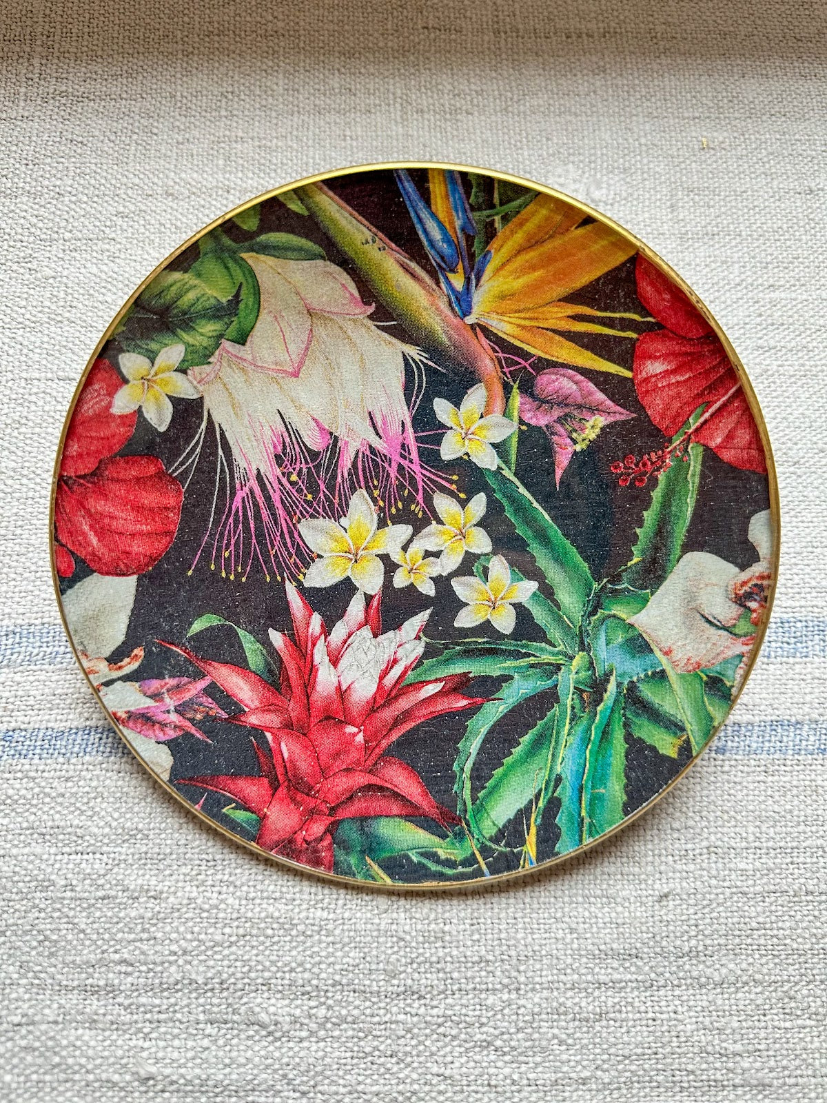 Plato PAN flores