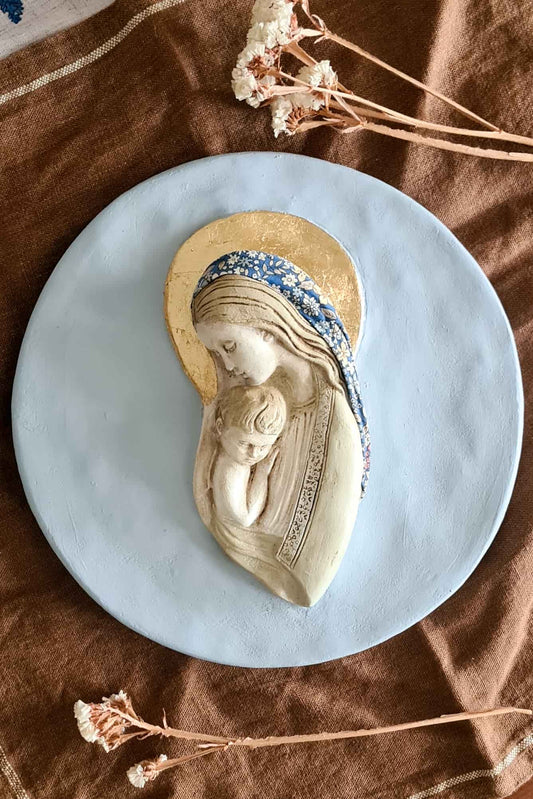 Virgen pintada a mano Liberty Alicia