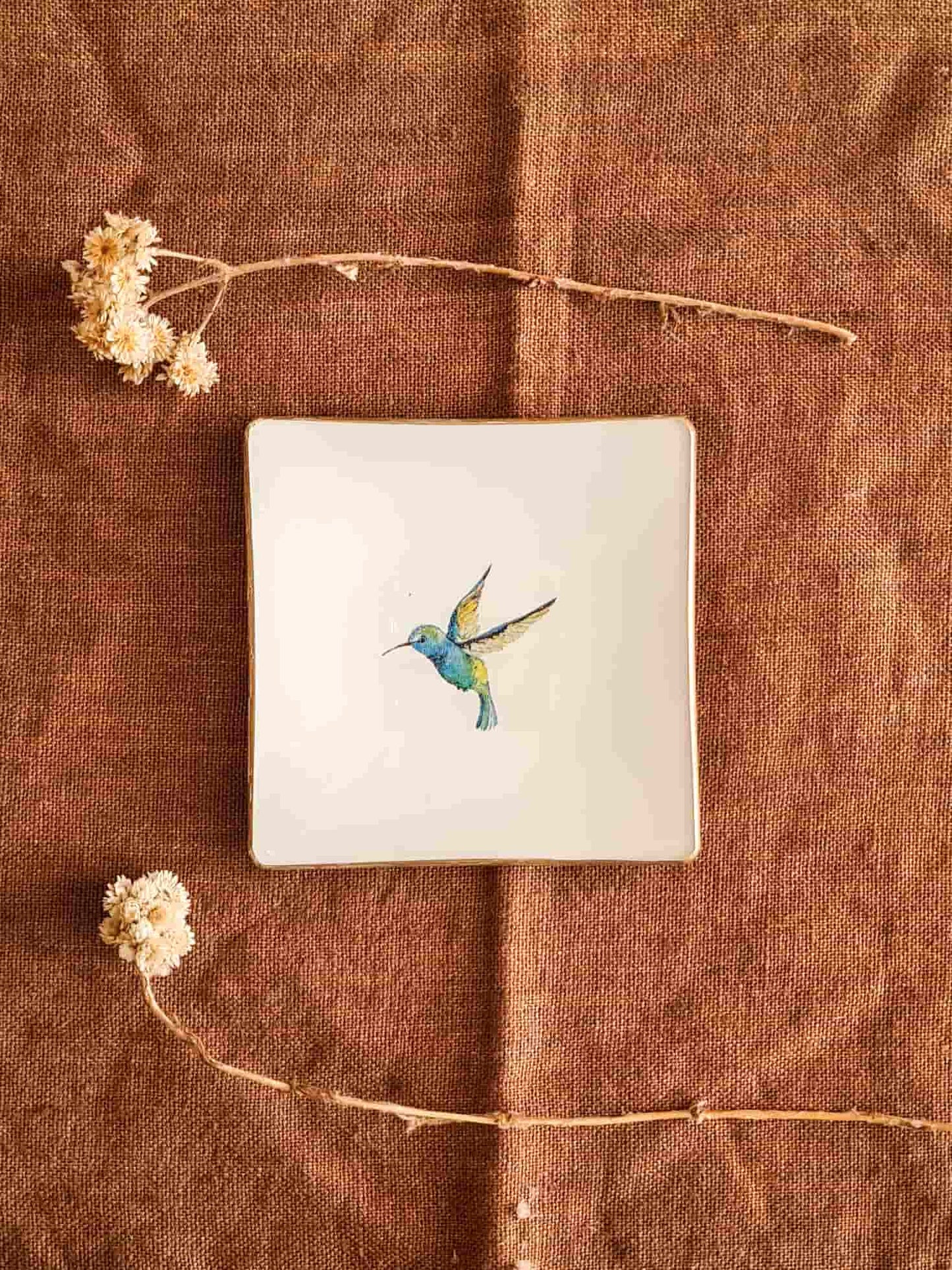 Pack mini platos de pan "Aves"