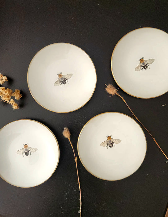 Plato de pan animales diseño Abeja