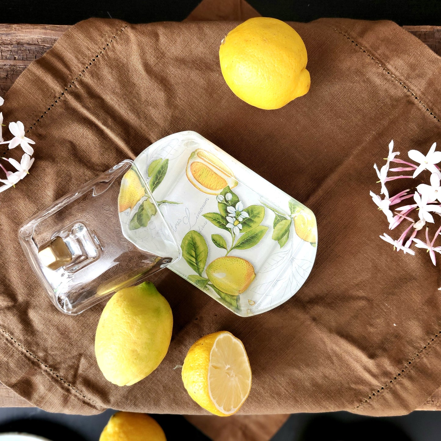 Mantequillera diseño Limones