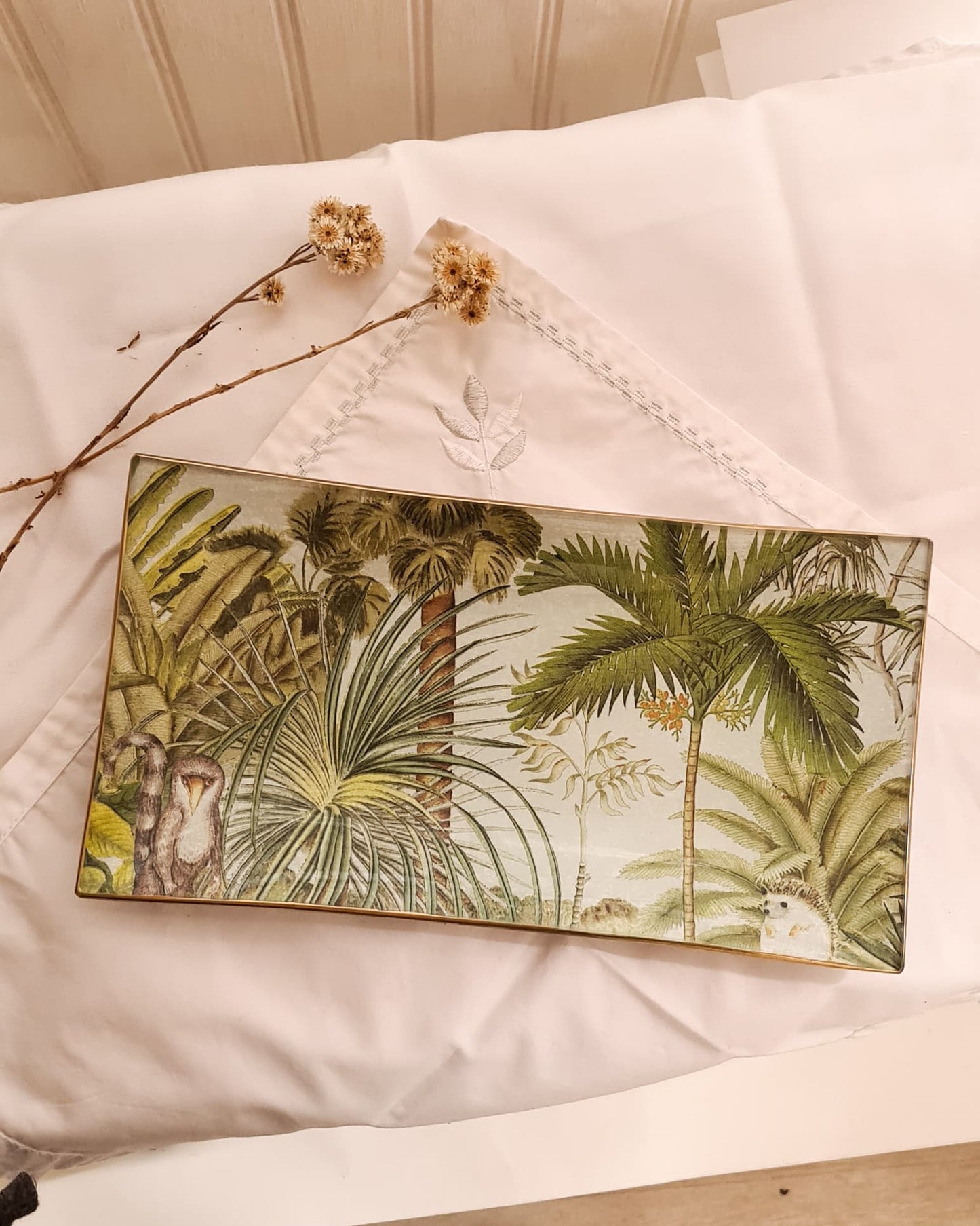 Bandeja Rectangular mediana Selva
