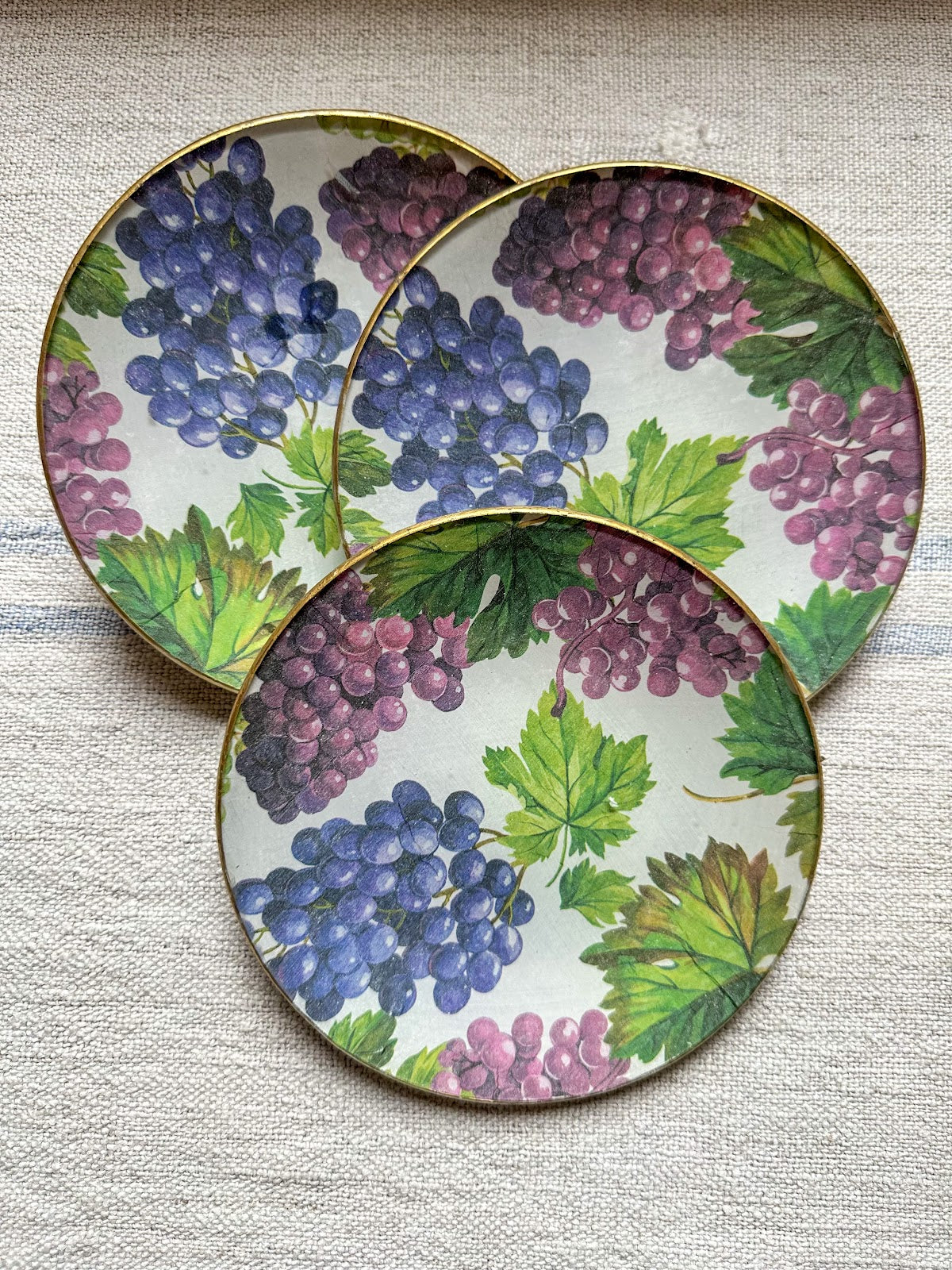 Plato PAN set uvas