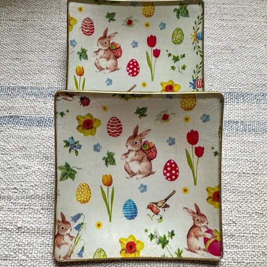 Plato MINI set conejito de pascua