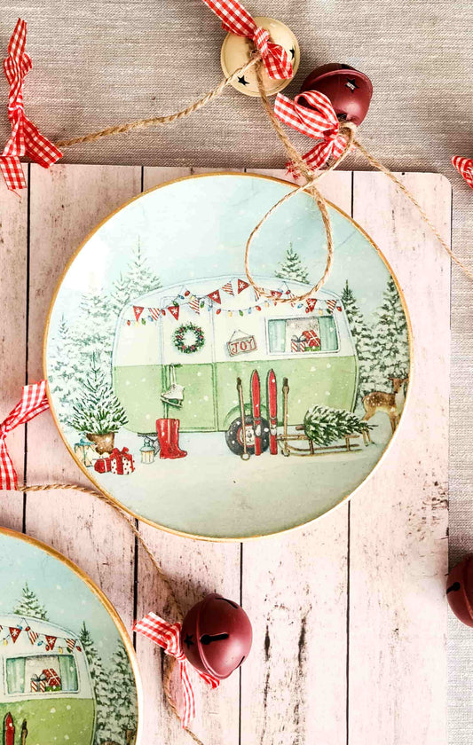 Plato Navidad Remolque