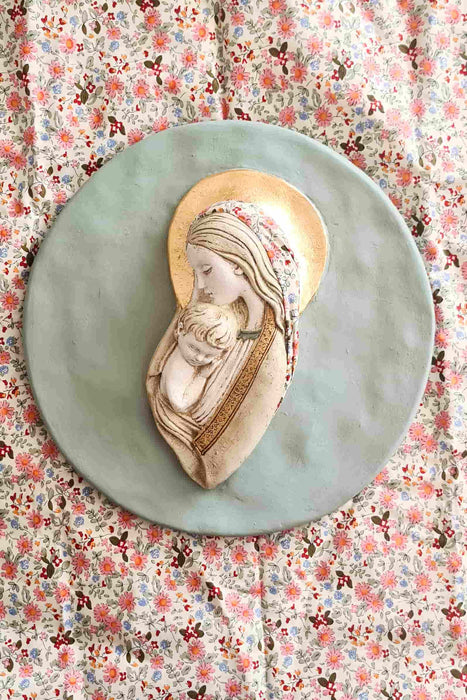 Virgen pintada a mano Liberty Beatriz