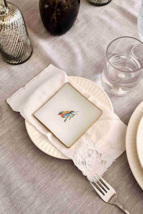 Pack mini platos de pan "Aves"