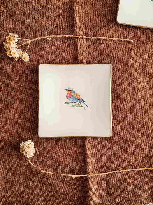 Pack mini platos de pan "Aves"