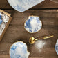 Salero de conchitas diseño  azul
