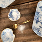 Salero de conchitas diseño  azul