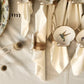 Conjunto 8 servilleteros diseño pájaros