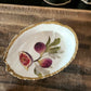 Trío conchas decorativas diseño frutas