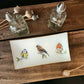 Alcuza diseño pajaros