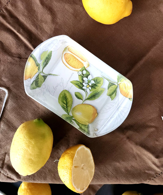 Mantequillera diseño Limones