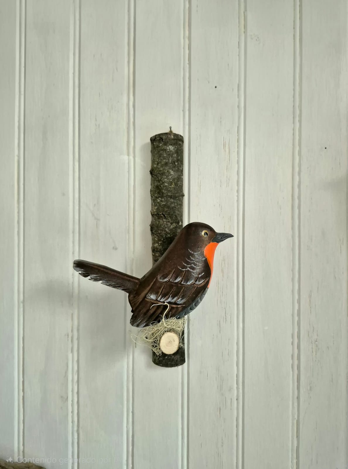 Pájaro tallado Chucao