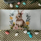 Bandeja rectangular diseño Conejo 12x24cm