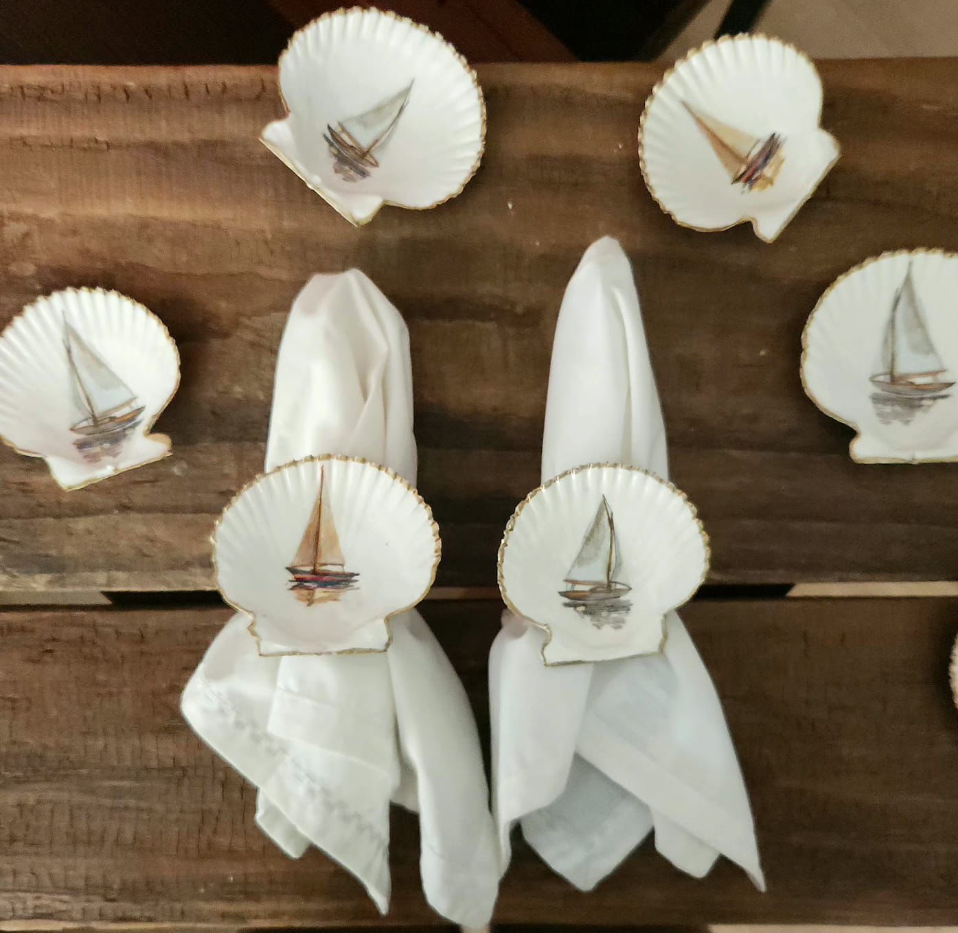 Servilleteros de Conchitas