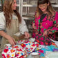 Taller de Decoupage con Telas sobre Vidrio