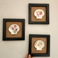 Conjunto de 3 cuadros decorativos diseño frutas