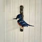 Pájaro tallado Martín pescador