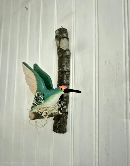 Colibrí verde