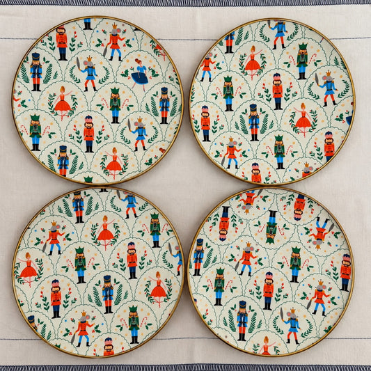 Set de 4 platos PAN Cascanueces