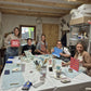Taller de Decoupage sobre vidrio, de papel a vajilla de uso cotidiana
