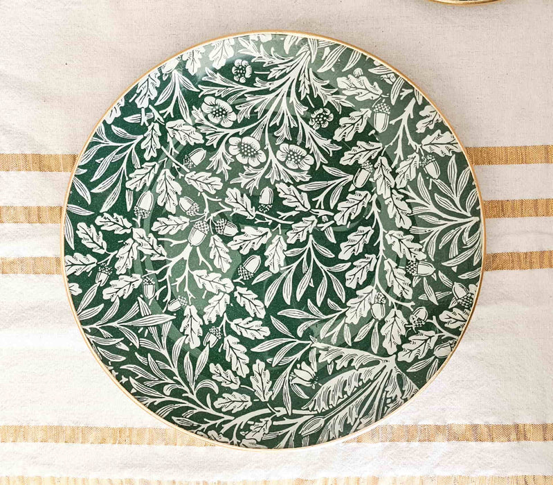 Plato Redondo 16cm Verde