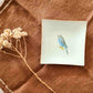 Plato Cuadrado Joyero16cm Pájaro azul (Cata)