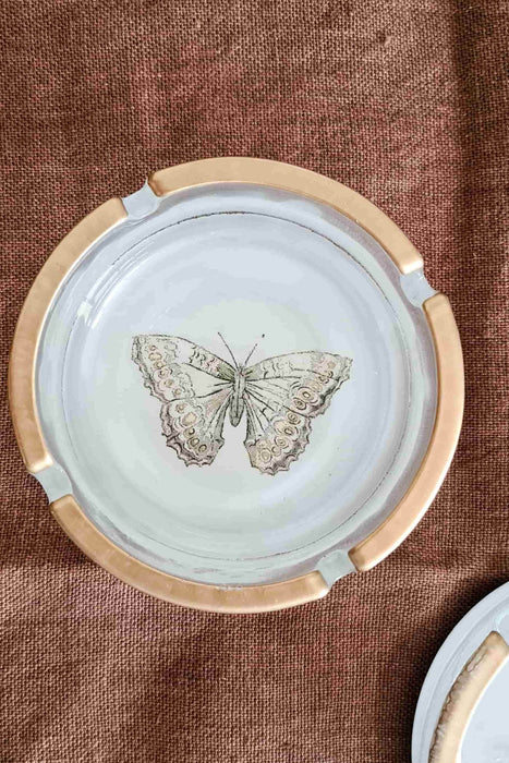 Cenicero insectos Mariposa