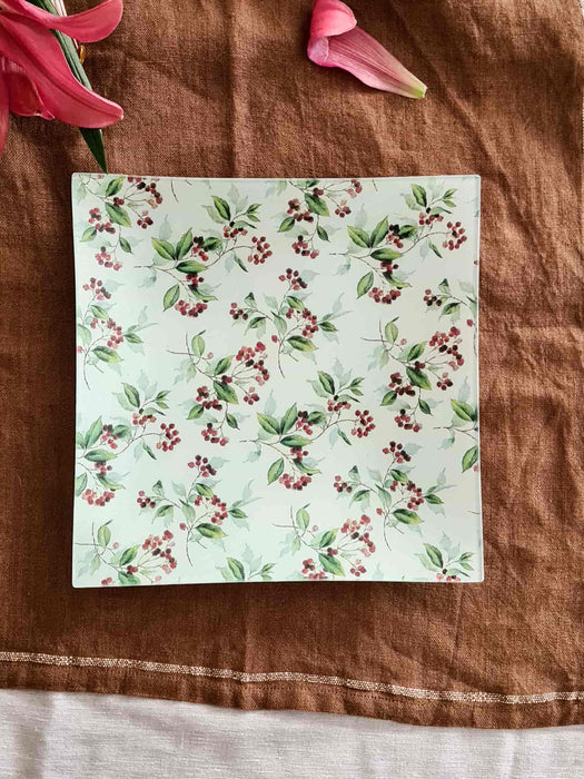 Conjunto Bandejas Navidad Pájaros