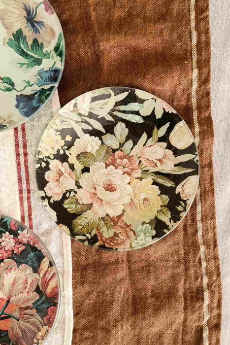 Conjunto Platos flores