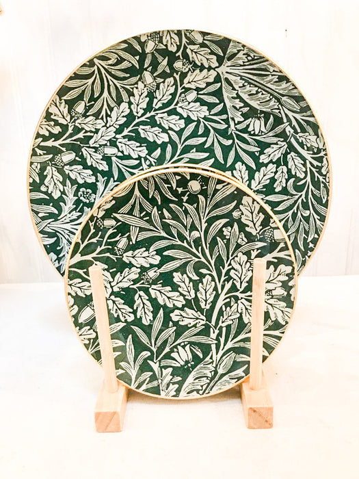 Plato Redondo 16cm Verde